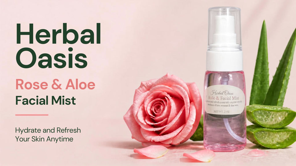 Herbal Oasis Rose & Aloe Facial Mist