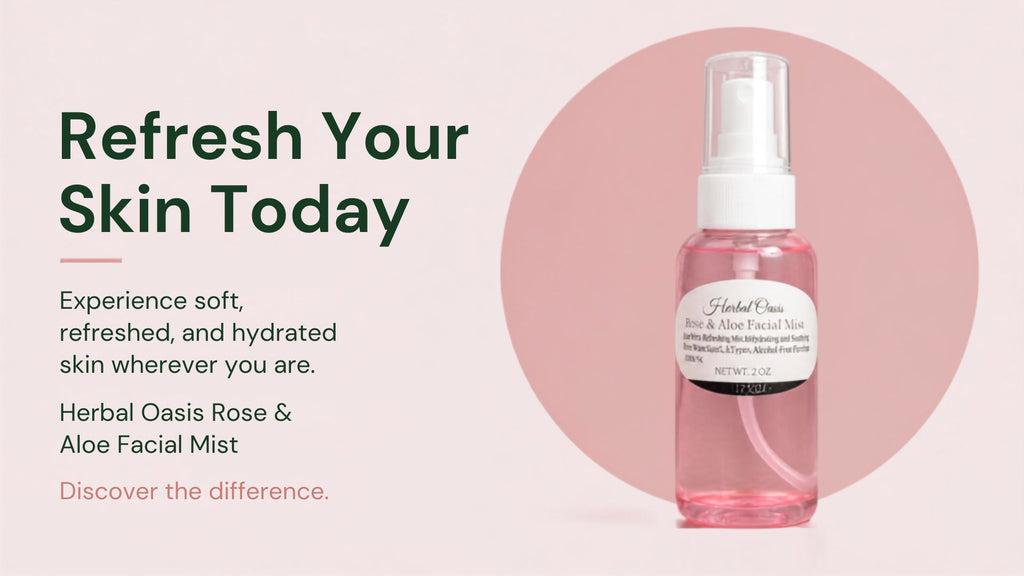 Herbal Oasis Rose & Aloe Facial Mist