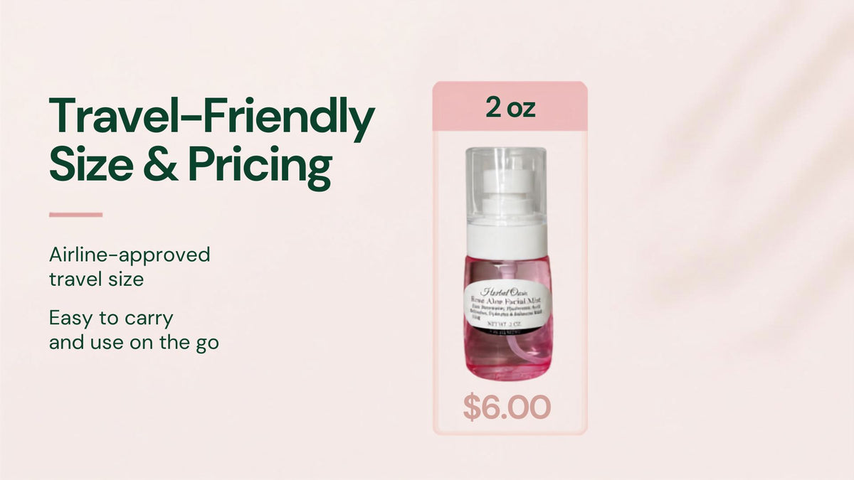 Herbal Oasis Rose & Aloe Facial Mist