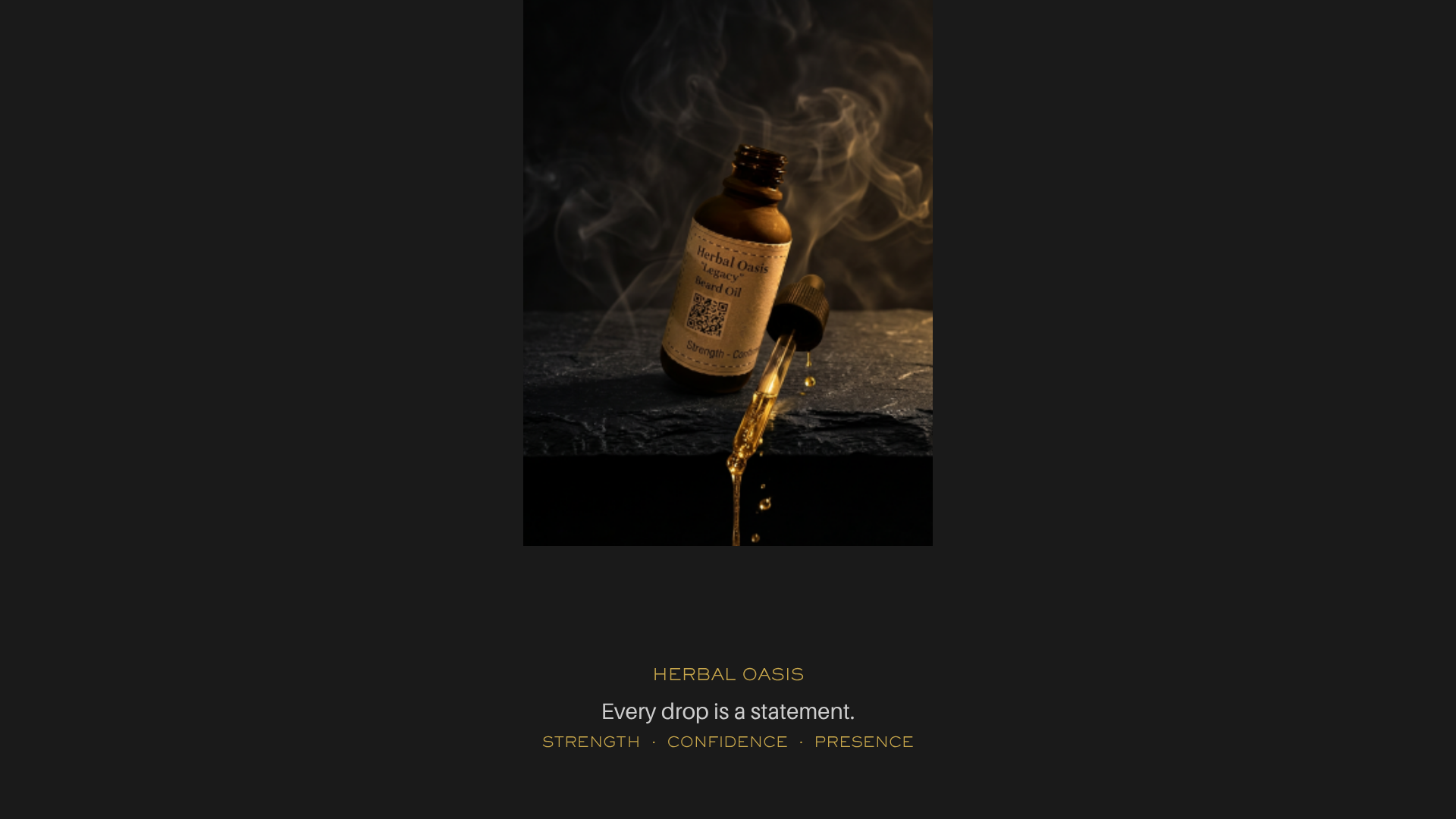 Legacy Beard Oil – Botanical Blend for Softening, Conditioning All Facial Hair
