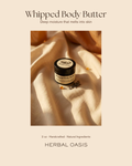 Whipped Body Butter - Deep Moisture - Silky Soft Skin - Velvety, Non-Greasy Finish